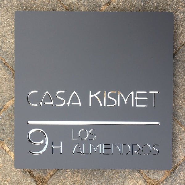 Casa - Name Plate