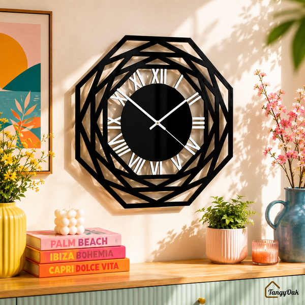 Octagon - Wall Clock