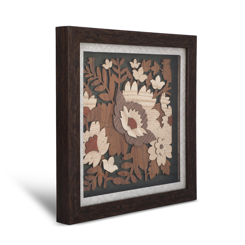 Flower Garden - Premium Wood Art Photo Frame