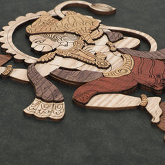 Hanuman ji - Premium Wood Art Photo Frame