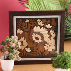 Flower Garden - Premium Wood Art Photo Frame