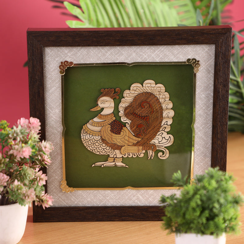 Annapakshi - Premium Wood Art Photo Frame