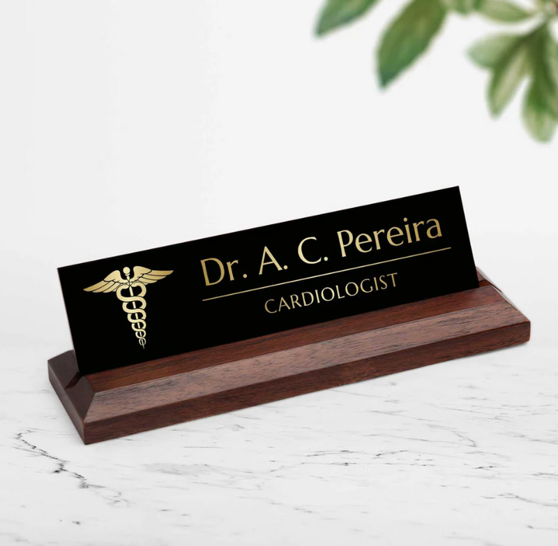 Doctor - Desk Name Plate