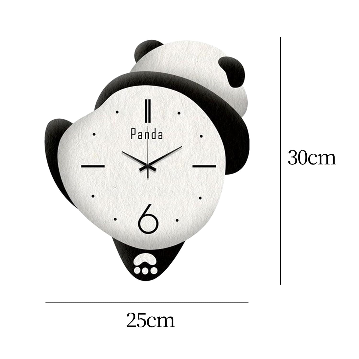 Lazy Panda - Pendulum Wall Clock