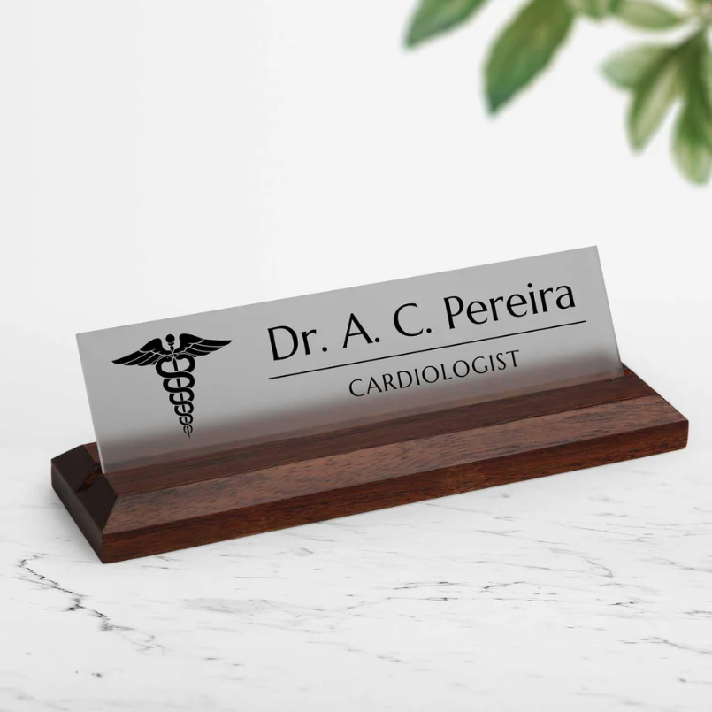 Doctor - Desk Name Plate