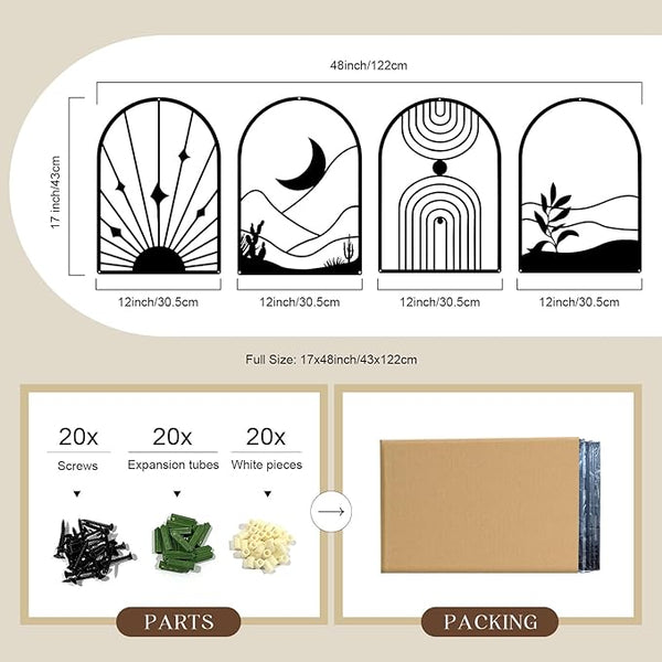 Minimalist - Wooden Acrylic Wall Decor || Wall Hanging