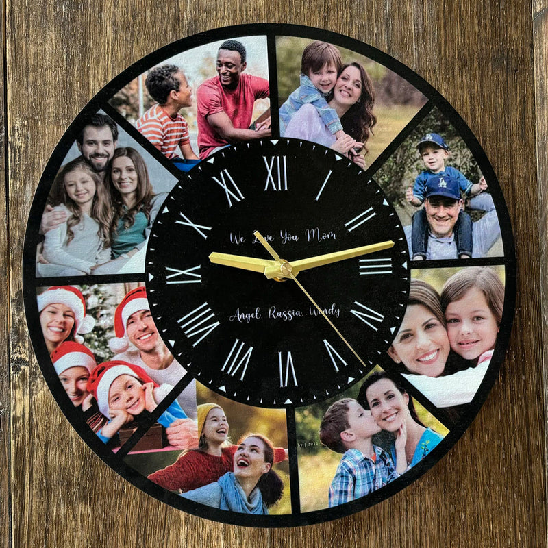 Cherish - Photo Wall Clock