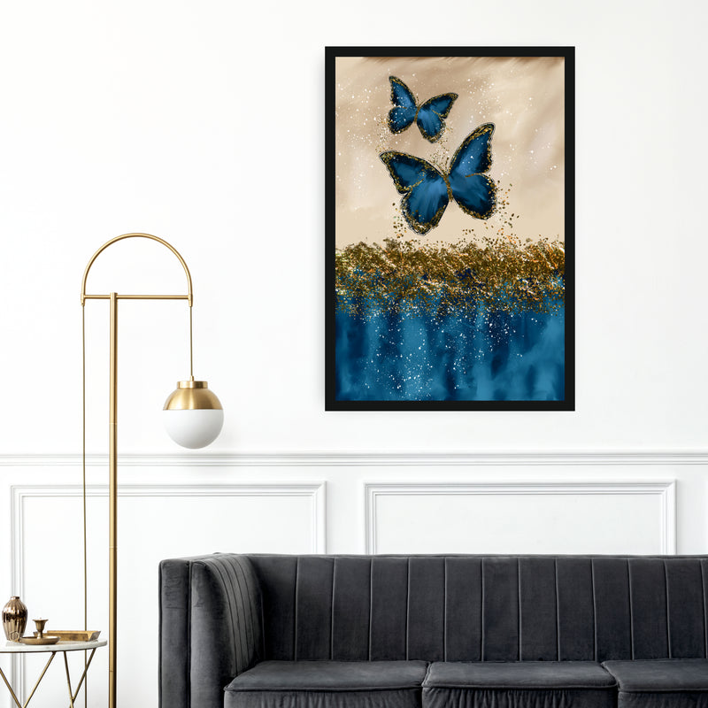Gold Dust Butterfly - Canvas Wall Painting