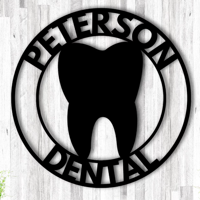 Dental Circular - Name Plate