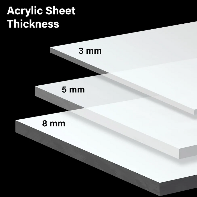 Customised HD 4k Quality Acrylic Photo Frames