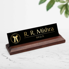 Advocate - Desk Name Plate