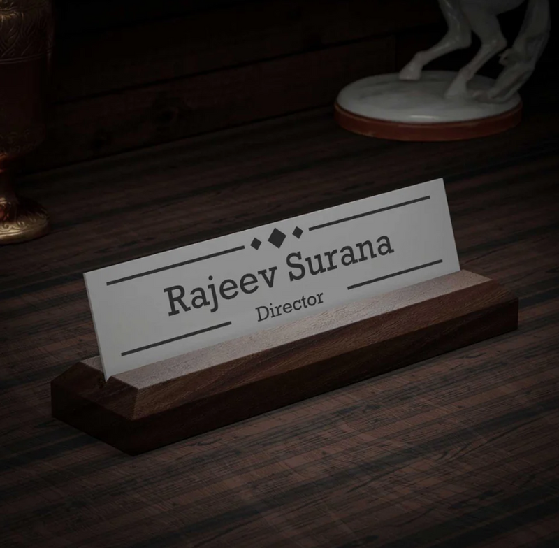 Business / Office - Desk Name Plate