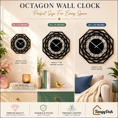 Octagon - Wall Clock