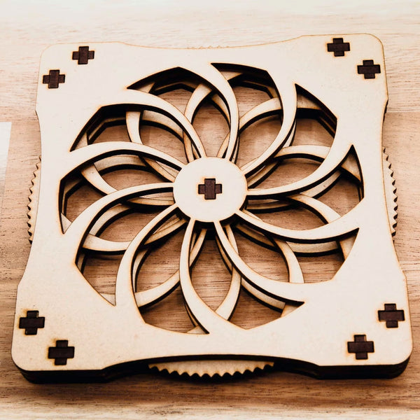 Kinetic Coaster - (Set of 4 Piece)