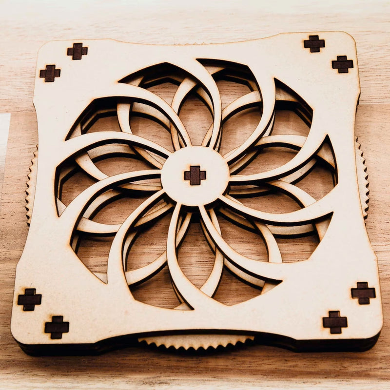 Kinetic Coaster - (Set of 4 Piece)
