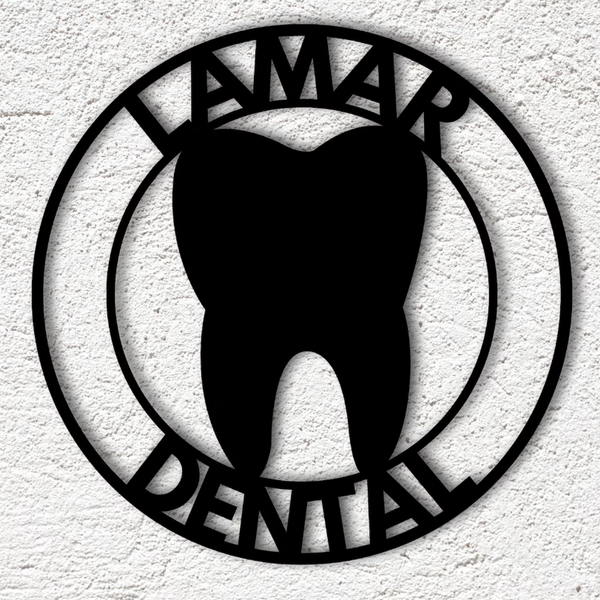 Dental Circular - Name Plate