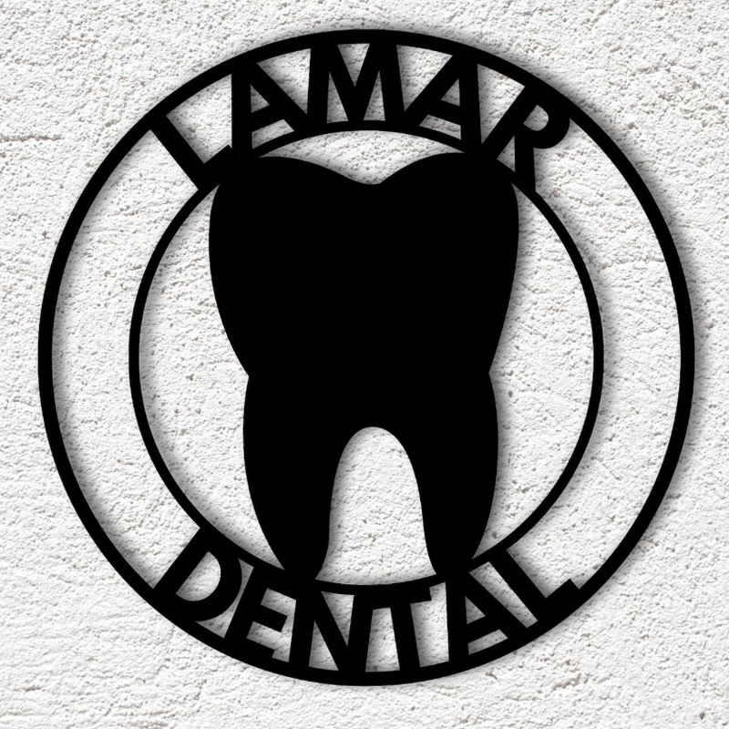 Dental Circular - Name Plate