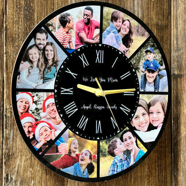 Cherish - Photo Wall Clock