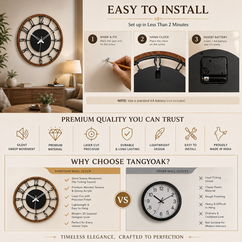 FarmHouse - Wall Clock