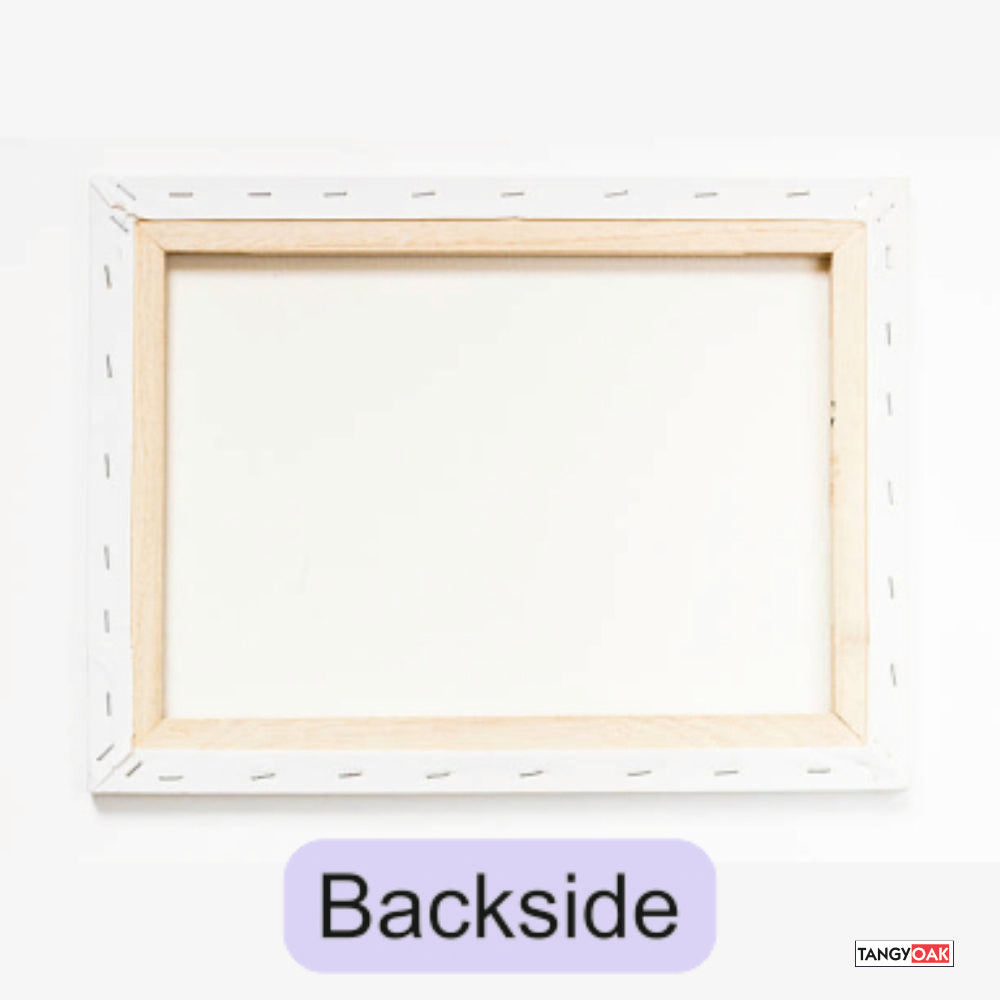 Colourful Peacock feather - Canvas Wall Painting Frame