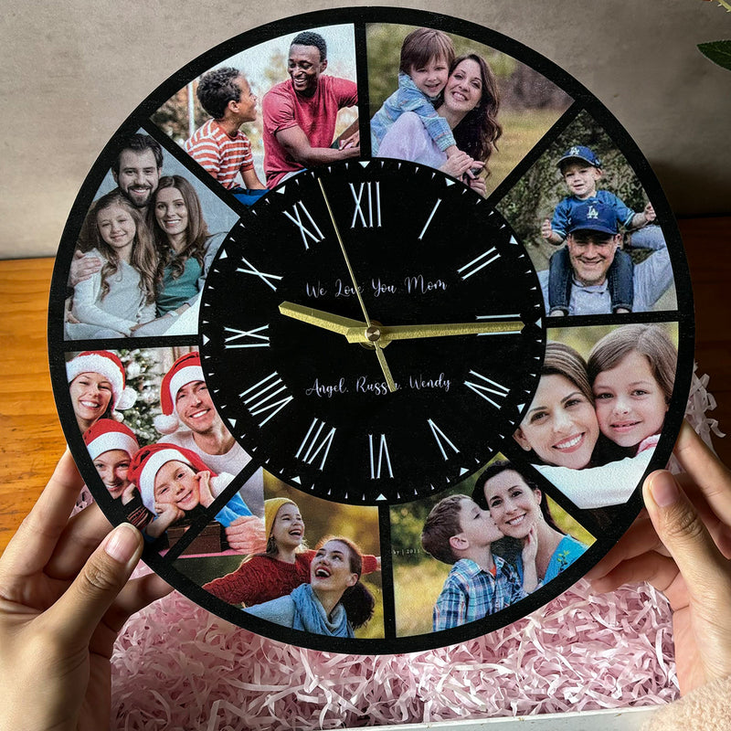 Cherish - Photo Wall Clock