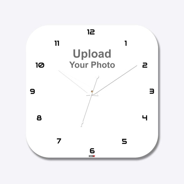 Square Round Edged Clock
