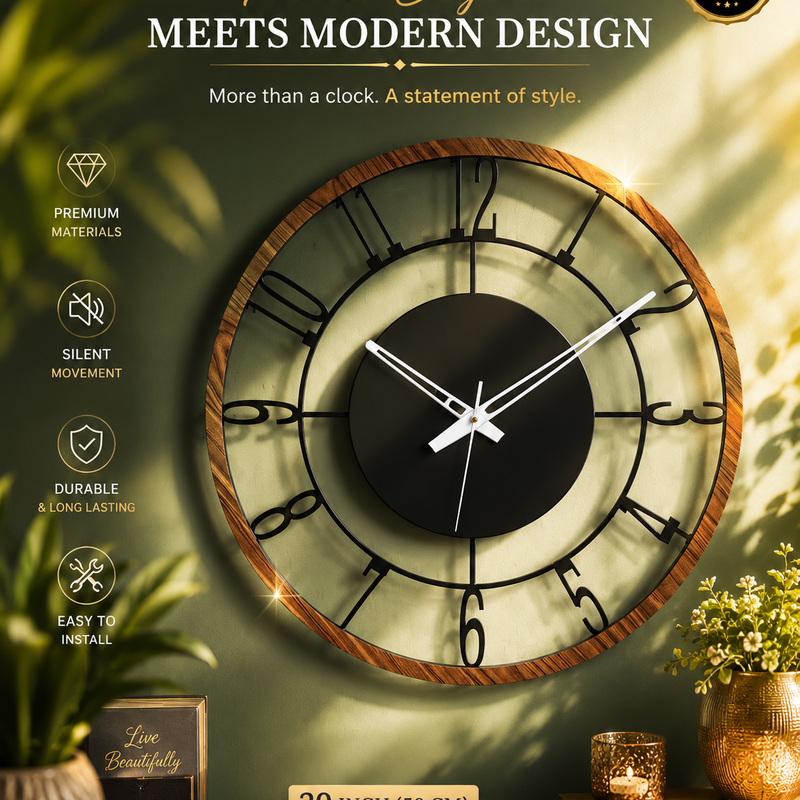 FarmHouse - Wall Clock