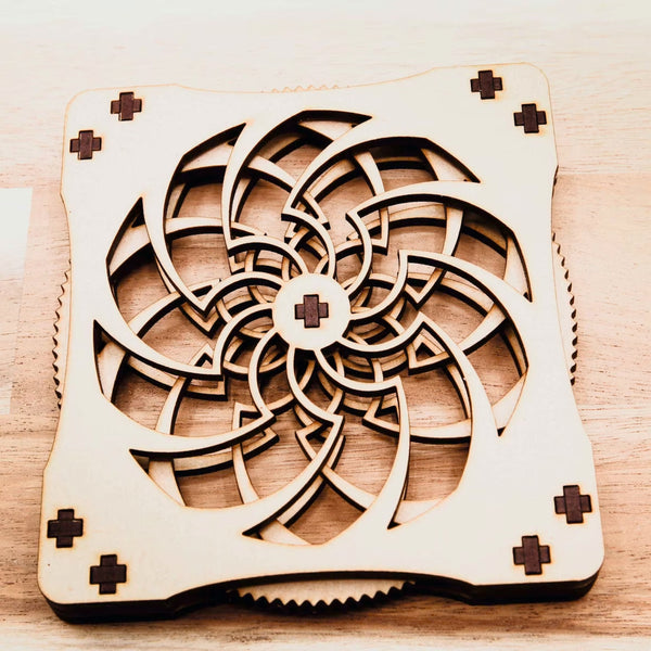 Kinetic Coaster - (Set of 4 Piece)