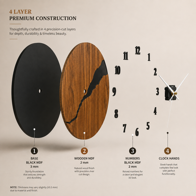 Crack - Wall Clock
