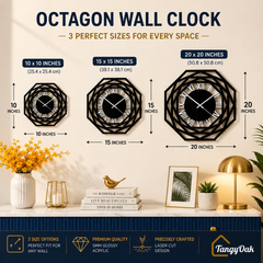 Octagon - Wall Clock