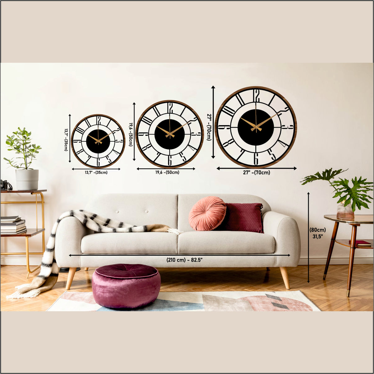 FarmHouse - Wall Clock