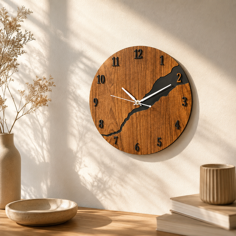 Crack - Wall Clock