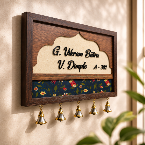 Royal Heritage with Bells - Name Plate