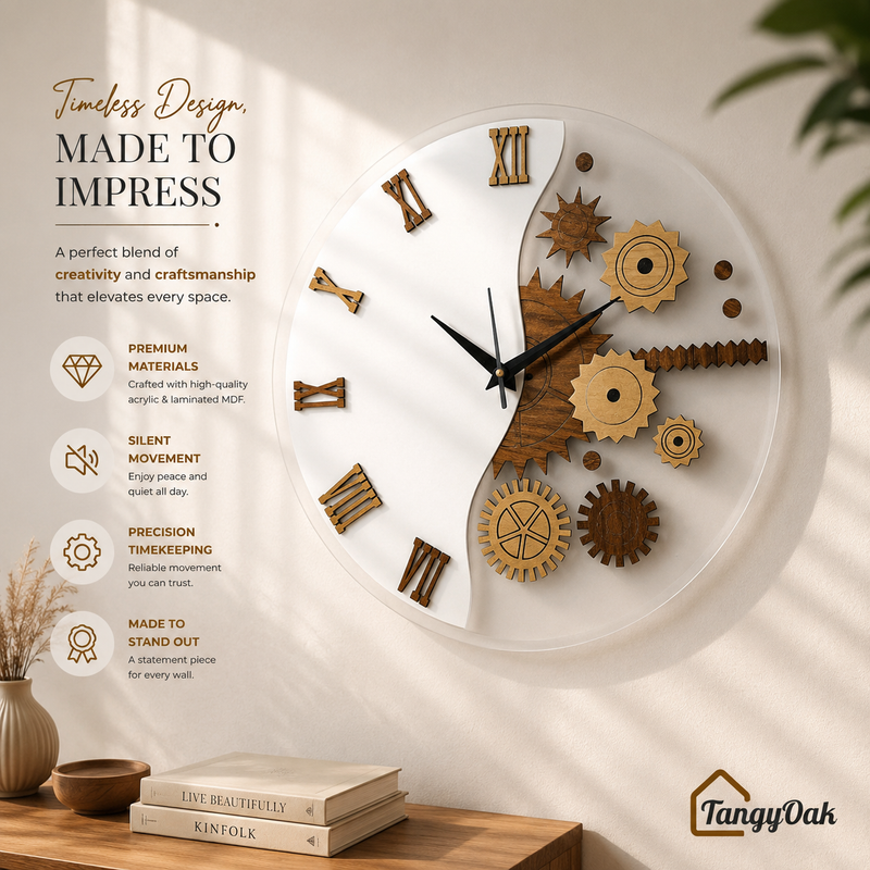 Gears - Wall Clock