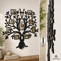The Family Tree - Wall Decor Photo Frames ( 9 Photo Frames )