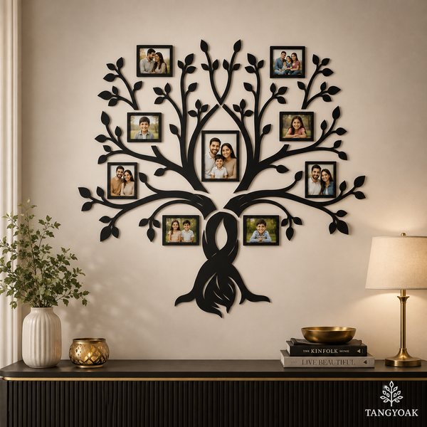 The Family Tree - Wall Decor Photo Frames ( 9 Photo Frames )
