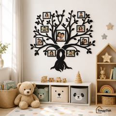 The Family Tree - Wall Decor Photo Frames ( 9 Photo Frames )