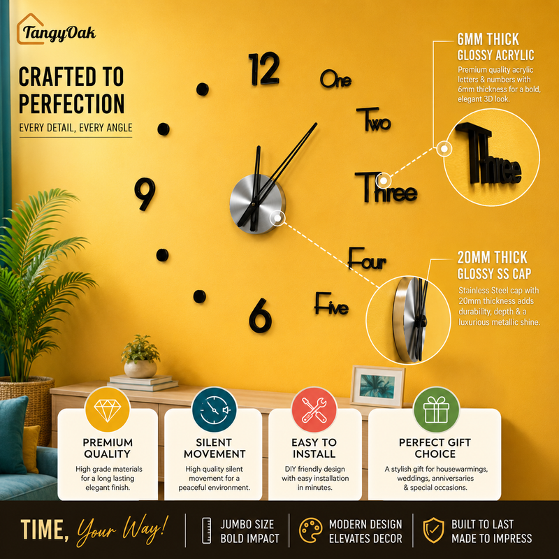 Asteroid - Wall Clock