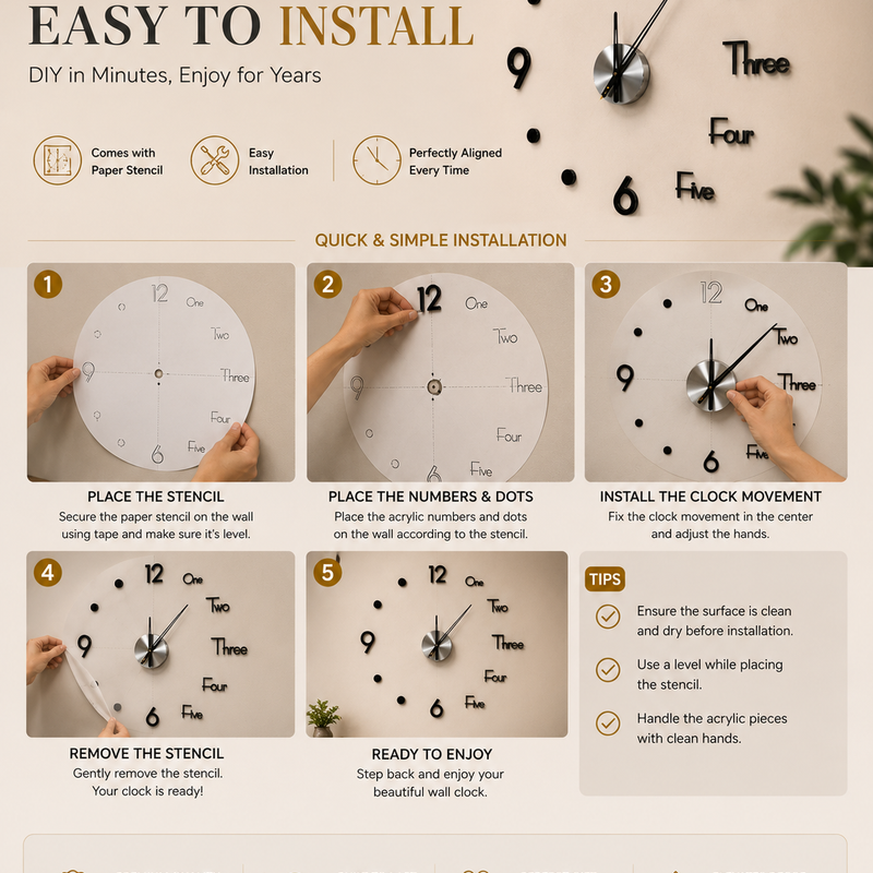 Asteroid - Wall Clock