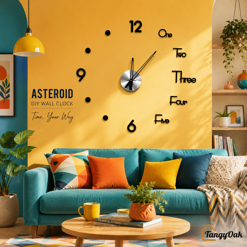 Asteroid - Wall Clock