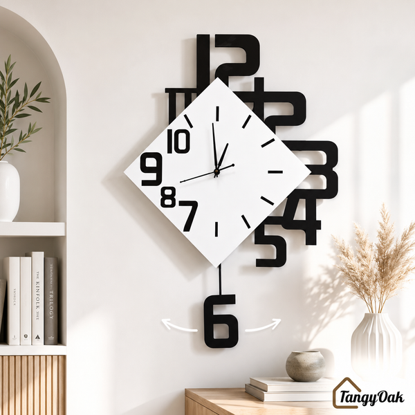 Modern - Pendulum Wall Clock