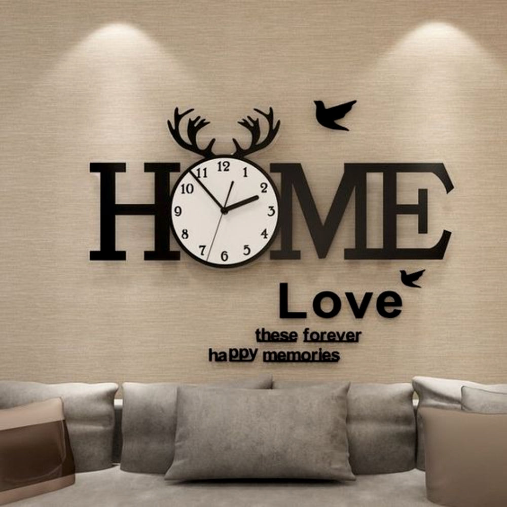 Home Love - Wall Clock
