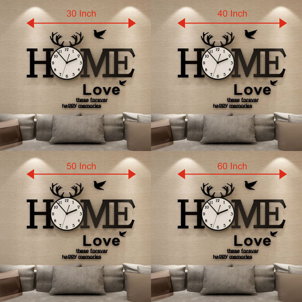 Home Love - Wall Clock