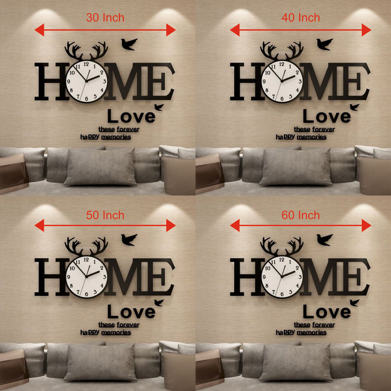 Home Love - Wall Clock