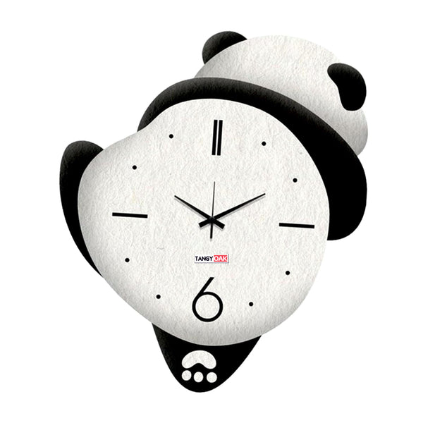 Lazy Panda - Pendulum Wall Clock