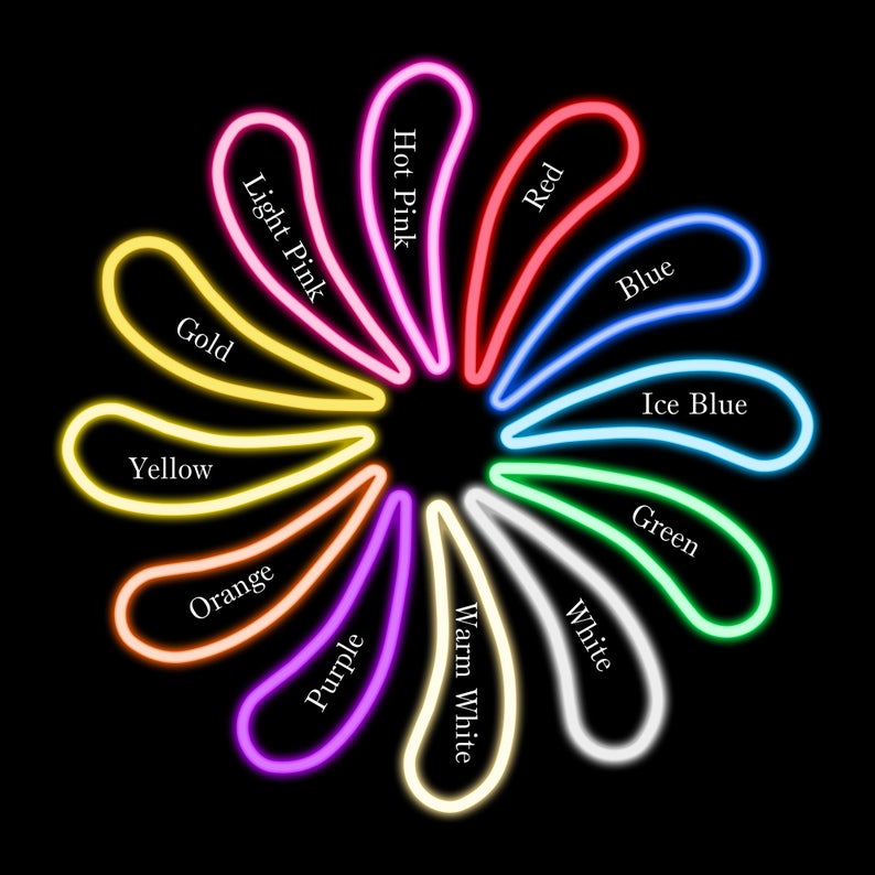 On the Moon - Neon LED Wall Decor || Wall Hanging