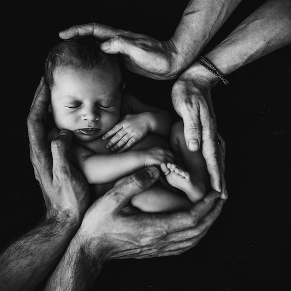 New Born with Parents
