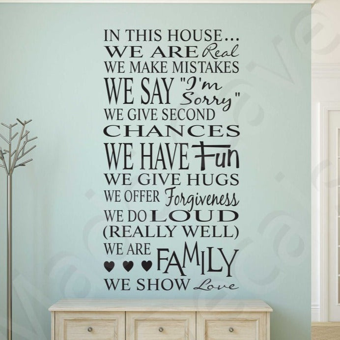 My Family - Wooden Acrylic Wall Decor || Wall Hanging