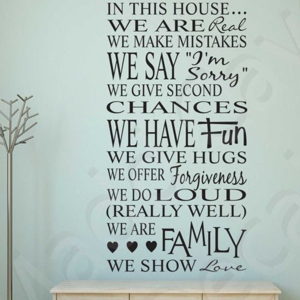 My Family - Wooden Acrylic Wall Decor || Wall Hanging