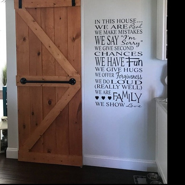 My Family - Wooden Acrylic Wall Decor || Wall Hanging